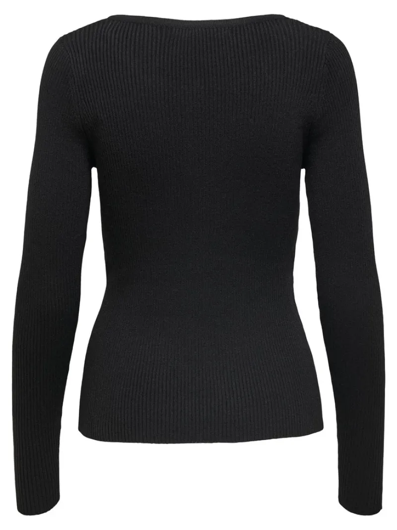 Only Pullover & Sweatshirts*ONLJILL LIFE L/S PULLOVER KNT Black