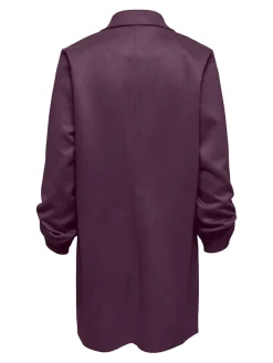 Only Jacken*ONLJOLINE FAUX SUEDE COAT LIFE CC OTW mauve wine