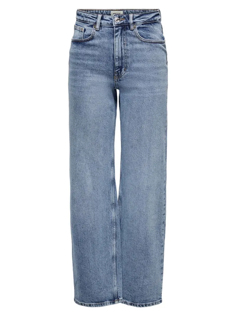 Only Jeans*ONLJUICY HW WIDE LEG DNM REA365 NOOS Medium Blue Denim