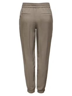 Only Hosen*ONLKELDA-EMERY MW PULL-UP PANTS PNT NOOS Walnut