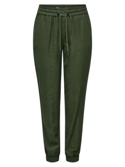 Only Hosen*ONLKELDA-EMERY MW PULL-UP PANTS PNT NOOS Grape Leaf