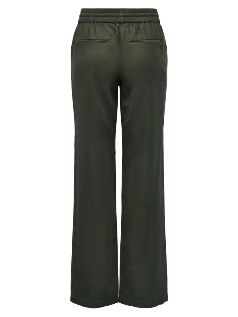 Only Hosen*ONLKELDA-EMERY MW PULL-UP STR PANT PNT Grape Leaf