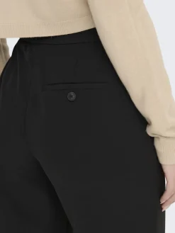 Only Hosen*ONLKIRA-MELLIE HW WIDE PANT PNT NOOS Black