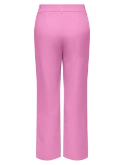 Only Hosen*ONLLANA-BERRY MID STRAIGHT PANT TLR NOOS fuchsia pink