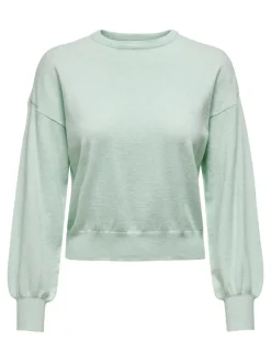 Only Pullover & Sweatshirts*ONLLELY L/S PULLOVER KNT NOOS surf spray