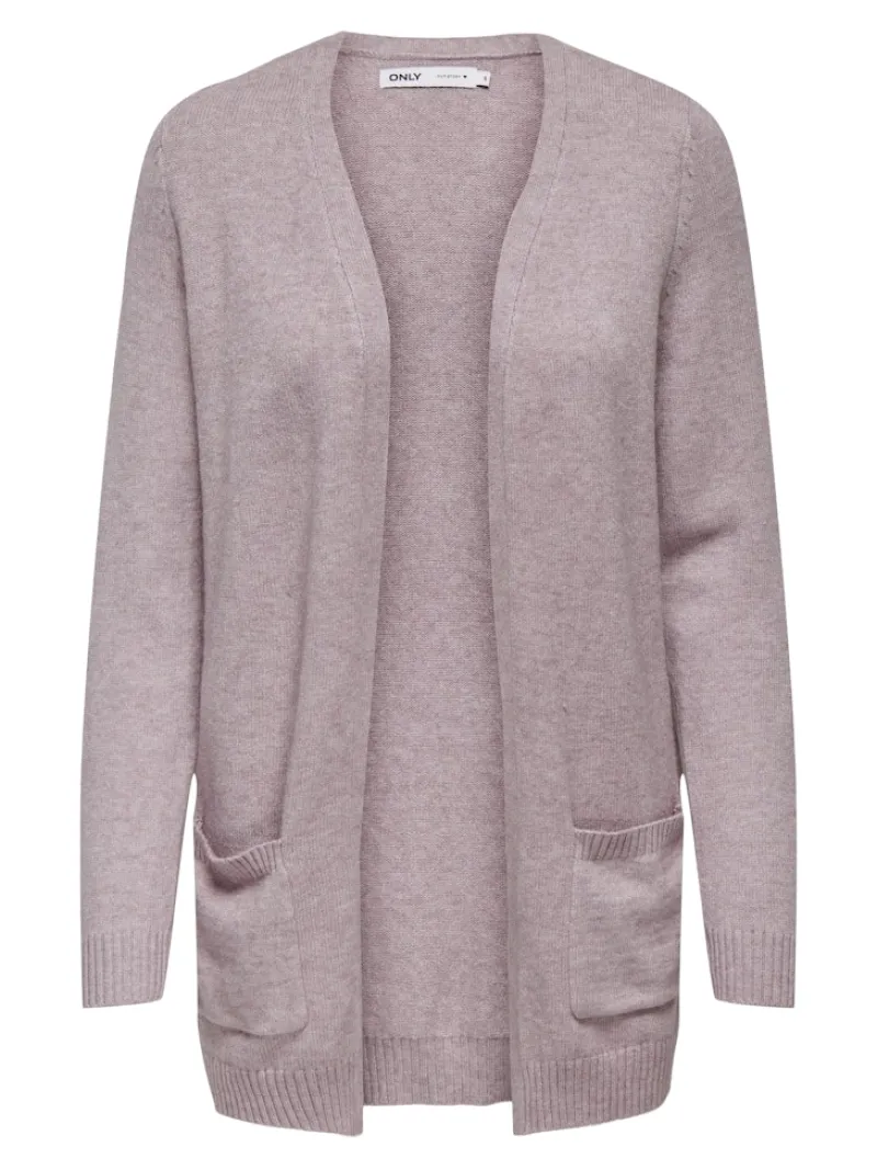 Only Pullover & Sweatshirts*ONLLESLY LIFE L/S OPEN CARDIGAN KNT NOOS Violet Ice