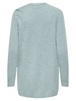 Only Pullover & Sweatshirts*ONLLESLY LIFE L/S OPEN CARDIGAN KNT NOOS gray mist