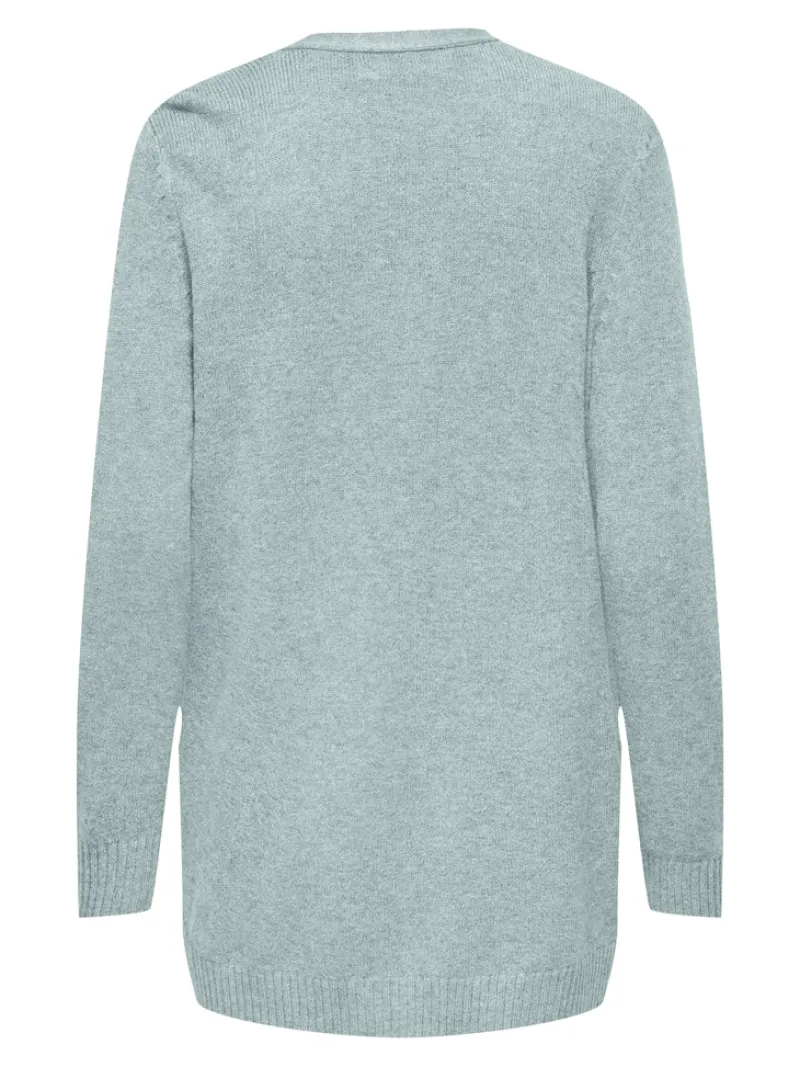 Only Pullover & Sweatshirts*ONLLESLY LIFE L/S OPEN CARDIGAN KNT NOOS gray mist