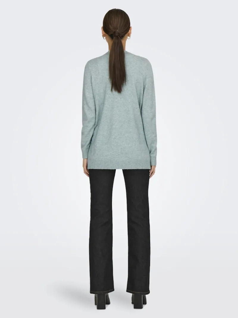 Only Pullover & Sweatshirts*ONLLESLY LIFE L/S OPEN CARDIGAN KNT NOOS gray mist