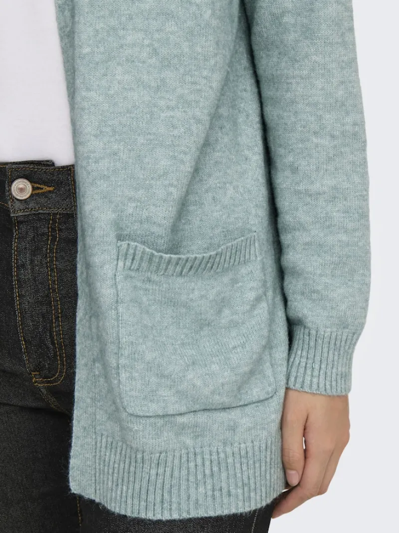 Only Pullover & Sweatshirts*ONLLESLY LIFE L/S OPEN CARDIGAN KNT NOOS gray mist