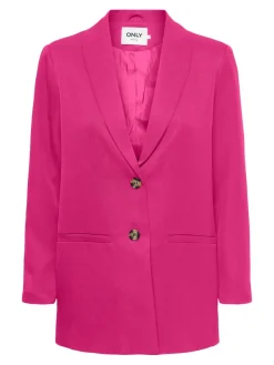 Only Jacken*ONLLIPPA-FREY L/S LOOSE BLAZER TLR very berry