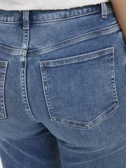 Only Shorts*ONLMADISON BLUSH HW SHORTS DNM CRO Medium Blue Denim