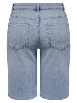 Only Shorts*ONLMADISON BLUSH HW SHORTS DNM CRO Light Blue Denim