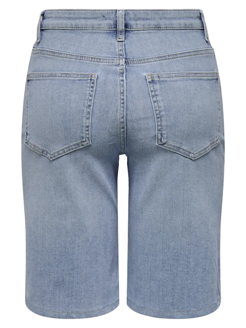 Only Shorts*ONLMADISON BLUSH HW SHORTS DNM CRO Light Blue Denim