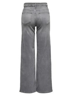 Only Jeans*ONLMADISON BLUSH HW WID DNM REA0938 NOOS Light Grey Denim