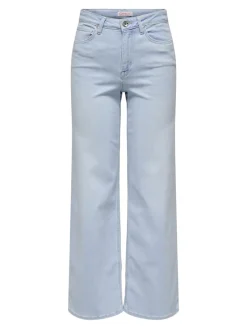 Only Jeans*ONLMADISON BLUSH HW WIDE DNM CRO495 NOOS light blue bleached denim