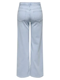 Only Jeans*ONLMADISON BLUSH HW WIDE DNM CRO495 NOOS light blue bleached denim