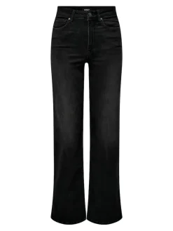 Only Jeans*ONLMADISON BLUSH HW WIDE DNM CRO099 NOOS Washed Black