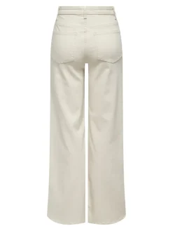 Only Jeans*ONLMADISON BLUSH HW WIDE DNM CRO NOOS ecru