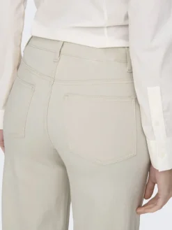 Only Jeans*ONLMADISON BLUSH HW WIDE DNM CRO NOOS ecru