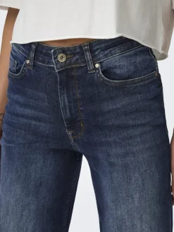 Only Jeans*ONLMADISON BLUSH HW WIDE DNM REA081 NOOS Dark Blue Denim