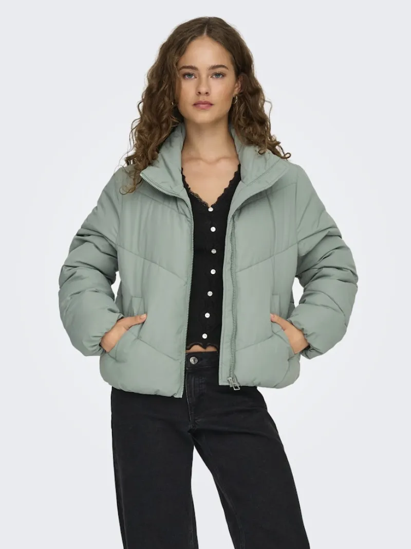 Only Jacken*ONLMAGGI LIFE SOLID PUFFER CC OTW lily pad