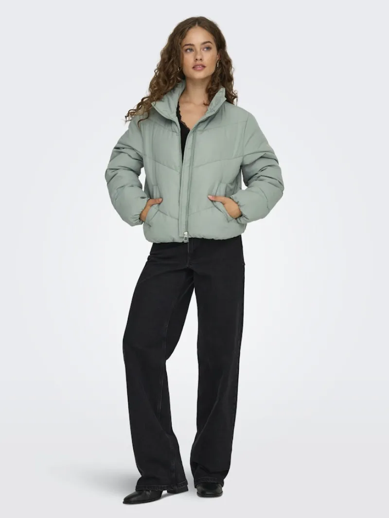 Only Jacken*ONLMAGGI LIFE SOLID PUFFER CC OTW lily pad