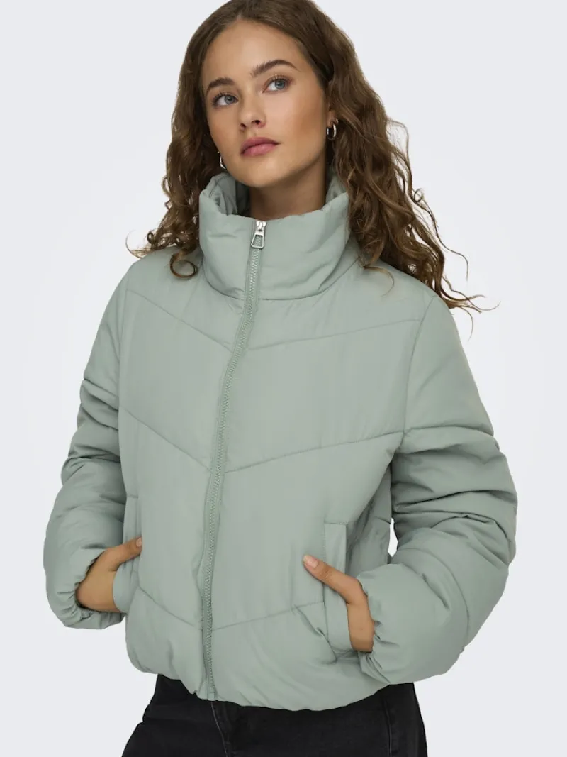 Only Jacken*ONLMAGGI LIFE SOLID PUFFER CC OTW lily pad