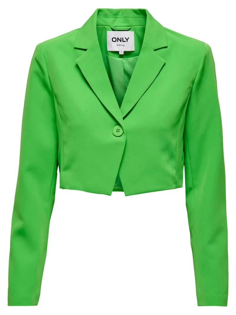 Only Jacken*ONLMAIA L/S CROPPED BLAZER CC TLR vibrant green