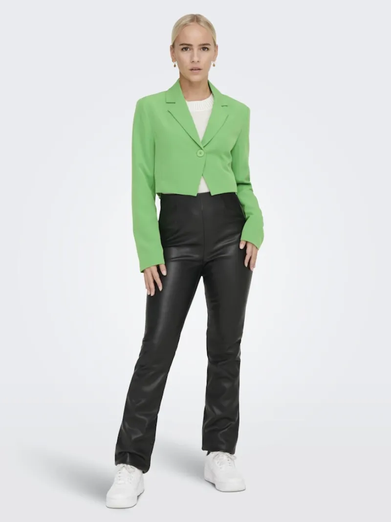 Only Jacken*ONLMAIA L/S CROPPED BLAZER CC TLR vibrant green