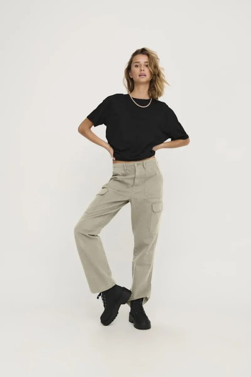 Only Hosen*ONLMALFY CARGO PANT PNT NOOS Silver Lining