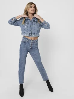 Only Jacken*ONLMALIBU LS DNM JACKET BJ157 NOOS Medium Blue Denim