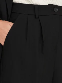 Only Hosen*ONLMATHILDE HW WIDE PANT TLR NOOS Black