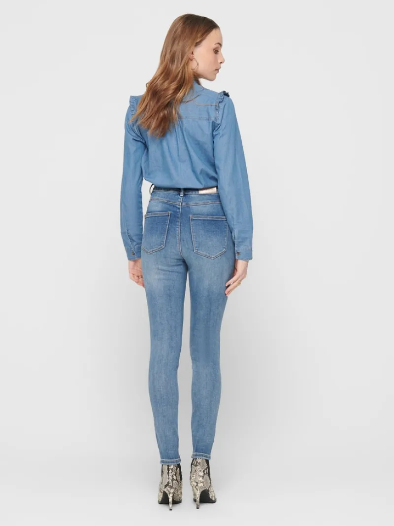 Only Jeans*ONLMILA HW SK ANK DNM BJ13994 NOOS Medium Blue Denim