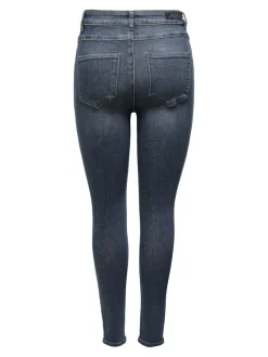 Only Jeans*ONLMILA HW SK ANK DNM BJ407 NOOS blue black denim