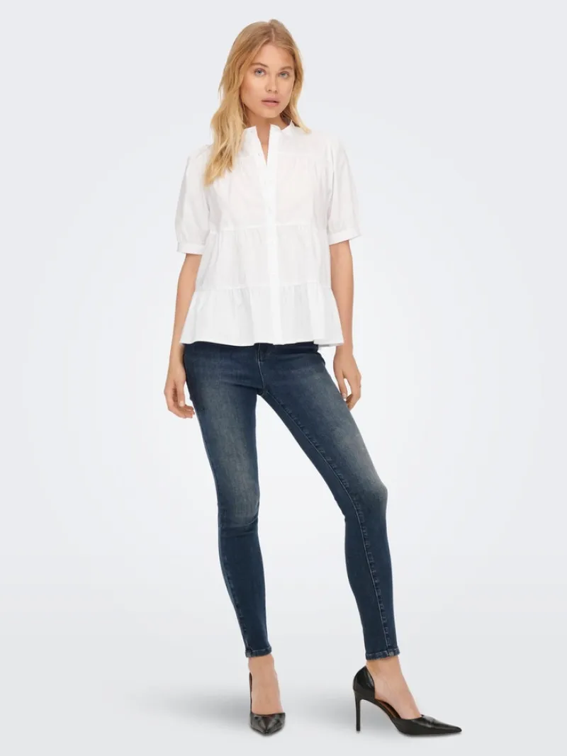 Only Jeans*ONLMILA HW SK ANK DNM BJ407 NOOS blue black denim