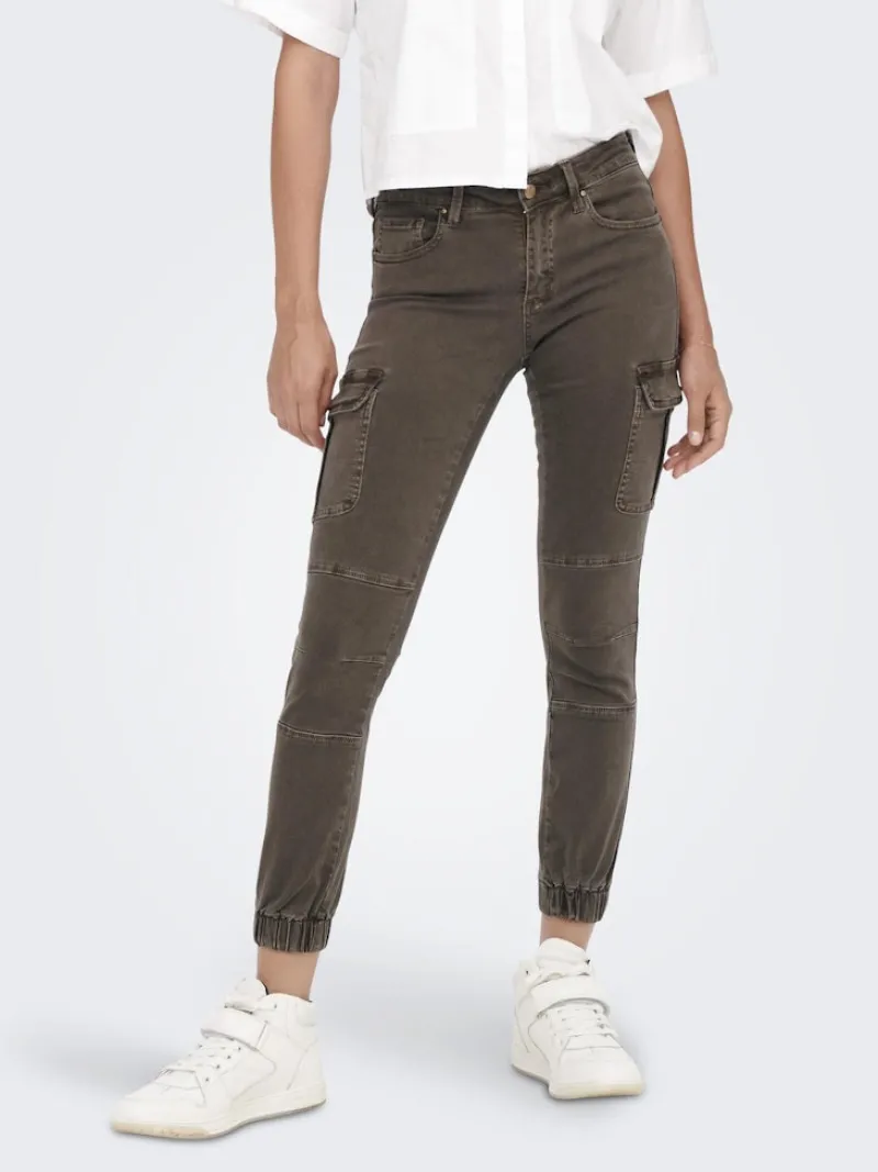 Only Hosen*ONLMISSOURI REG ANK CARGO PNT NOOS dunkelgrau1