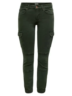 Only Hosen*ONLMISSOURI REG ANK CARGO PNT NOOS dunkelgrün2
