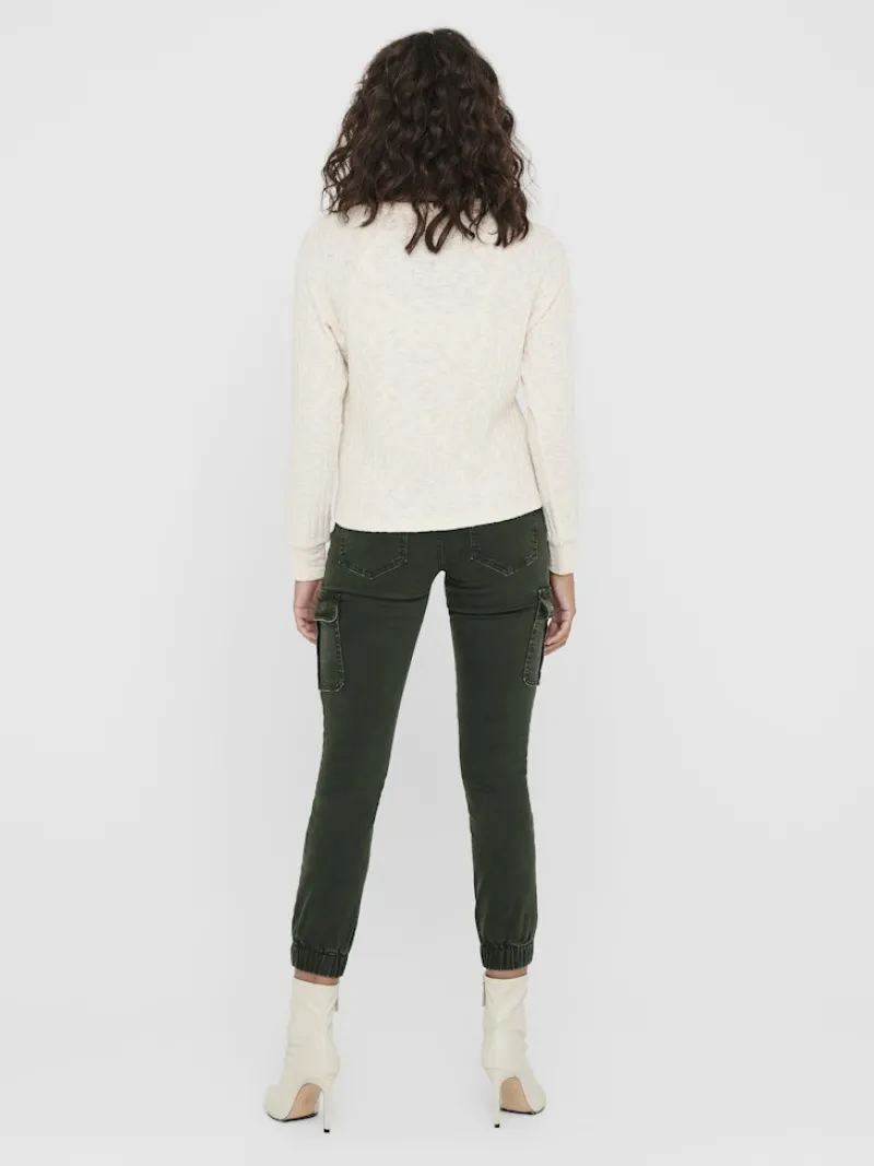 Only Hosen*ONLMISSOURI REG ANK CARGO PNT NOOS dunkelgrün2