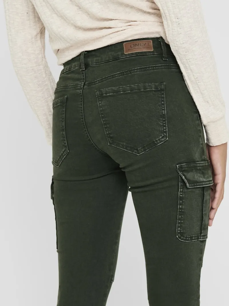 Only Hosen*ONLMISSOURI REG ANK CARGO PNT NOOS dunkelgrün2