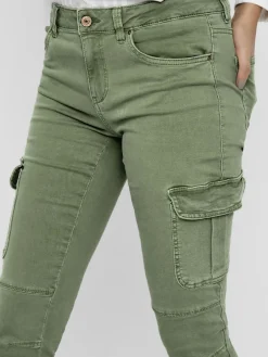 Only Hosen*ONLMISSOURI REG ANK CARGO PNT NOOS dunkelgrün1