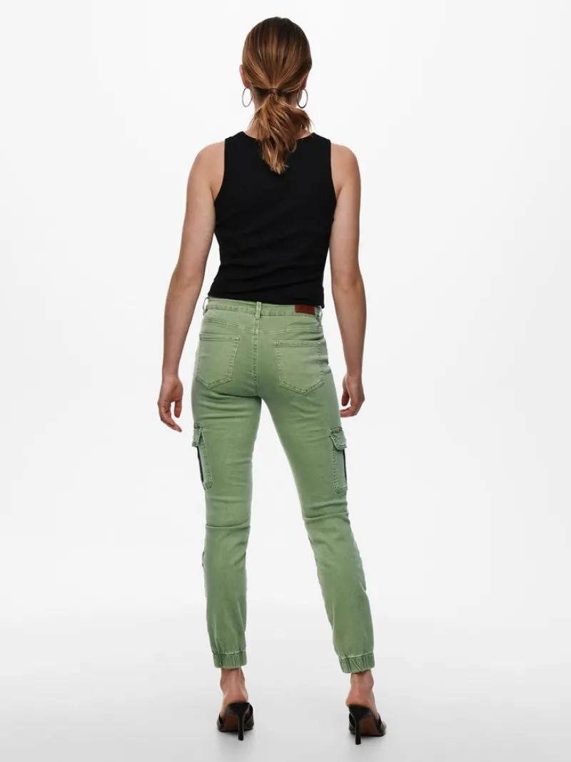 Only Hosen*ONLMISSOURI REG ANK CARGO PNT NOOS dunkelgrün1