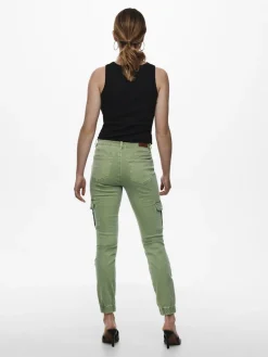 Only Hosen*ONLMISSOURI REG ANK CARGO PNT NOOS dunkelgrün1