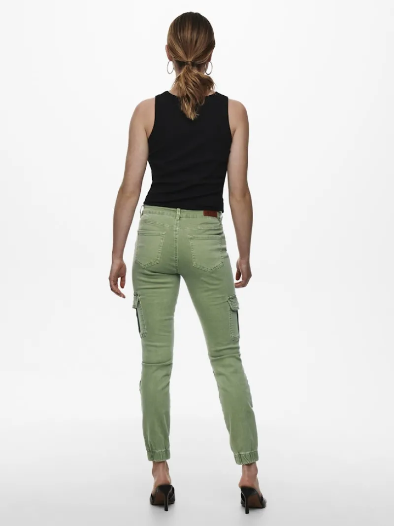 Only Hosen*ONLMISSOURI REG ANK CARGO PNT NOOS dunkelgrün1
