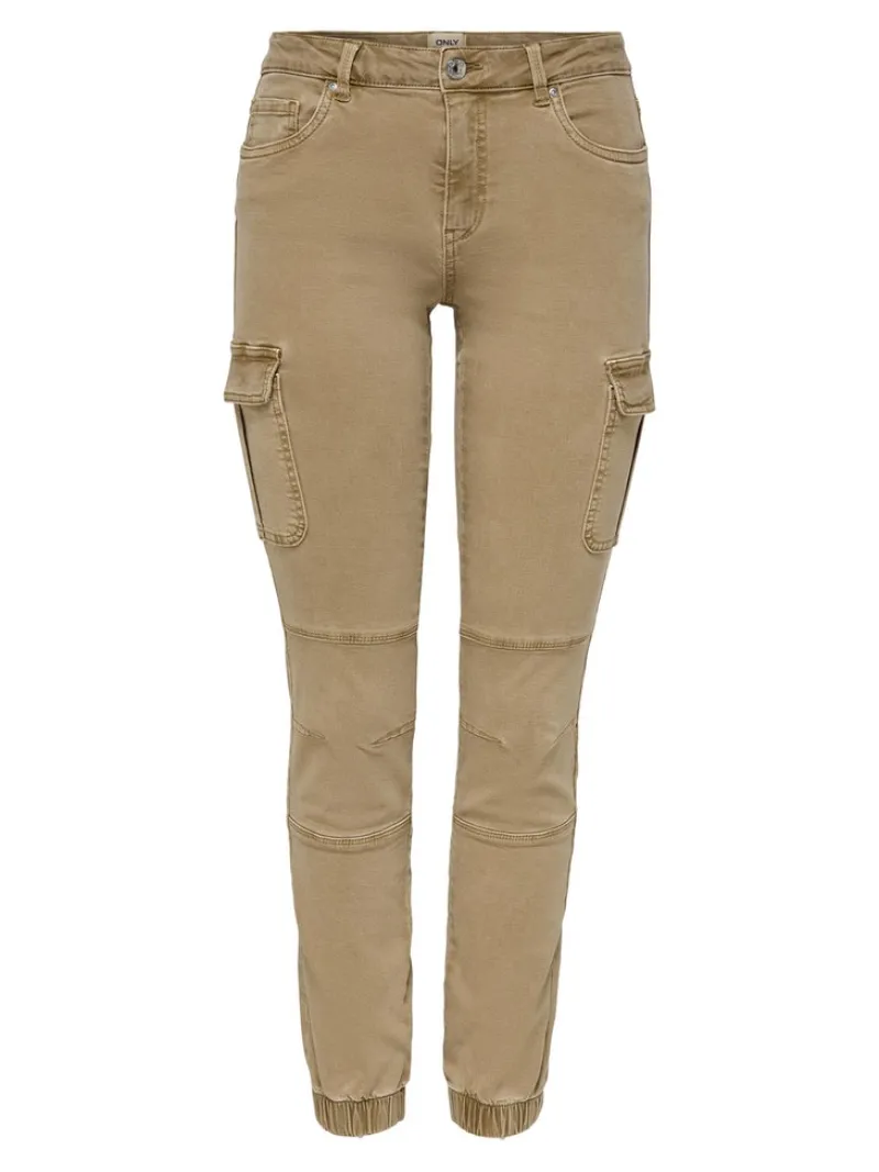 Only Hosen*ONLMISSOURI REG ANK CARGO PNT NOOS tigers eye