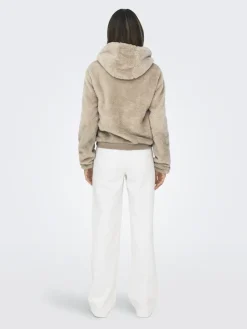 Only Jacken*ONLNEWANNA CONTACT SHERPA JKT OTW NOOS humus