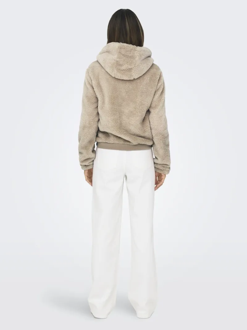 Only Jacken*ONLNEWANNA CONTACT SHERPA JKT OTW NOOS humus