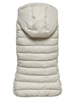 Only Westen*ONLNEWTAHOE HOOD WAISTCOAT OTW NOOS pumice stone