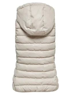 Only Westen*ONLNEWTAHOE HOOD WAISTCOAT OTW NOOS pumice stone