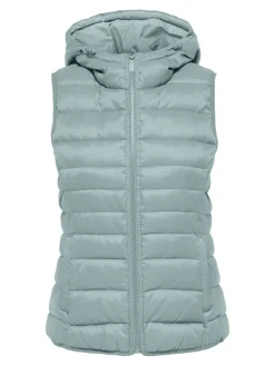 Only Westen*ONLNEWTAHOE HOOD WAISTCOAT OTW NOOS gray mist